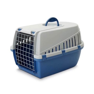 Savic Dog Carrier Trotter1 -Light Blue - X-Small - LxWxH - 19x13x12 inch